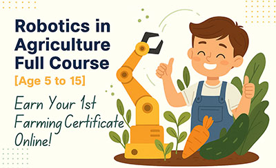 Robotics in Farming for Kids | Live Online Course